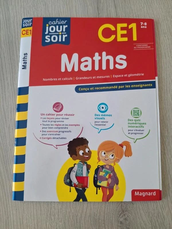 Cahier de Maths CE1